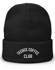 TeeBox Coffee Club Embroidered Beanie