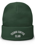 TeeBox Coffee Club Embroidered Beanie