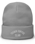 TeeBox Coffee Club Embroidered Beanie