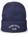 TeeBox Coffee Club Embroidered Beanie