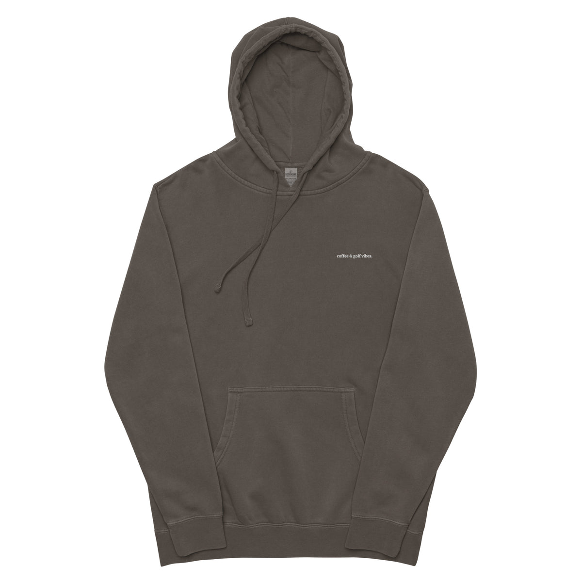 【oan】FIVE Vibe Pigment Sweatshirt coffee and golf vibes