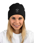 TeeBox Alt Badge Pom-Pom Beanie