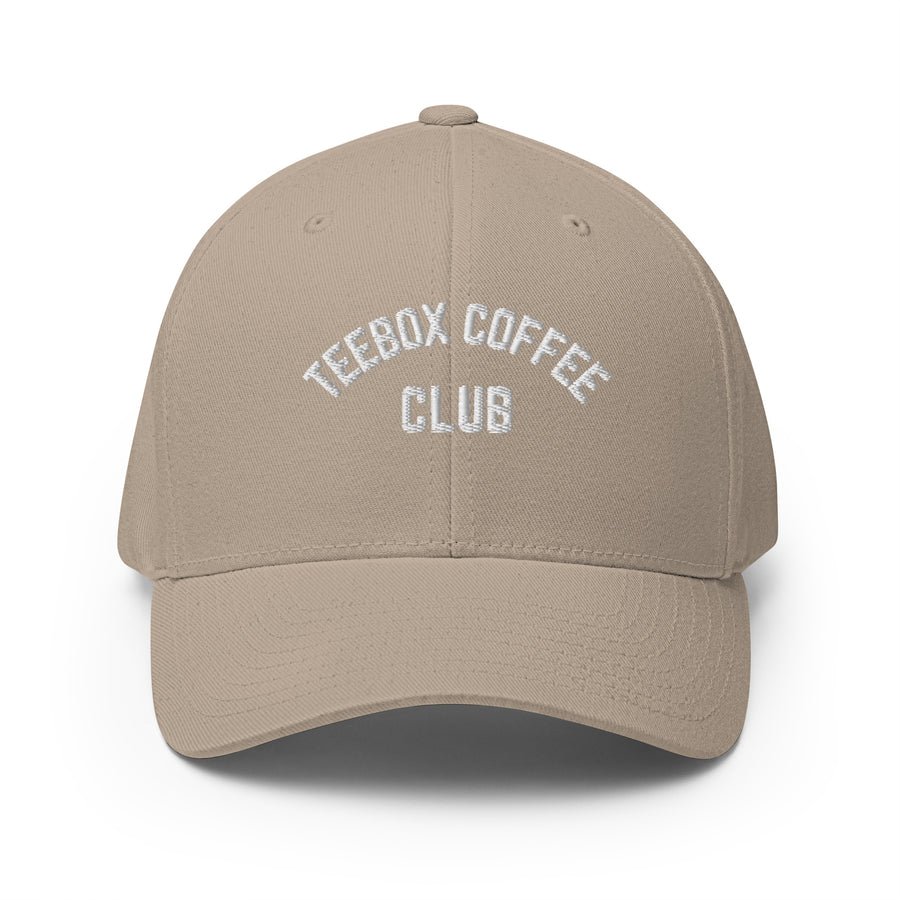 TeeBox Coffee Club Structured FlexFit Cap