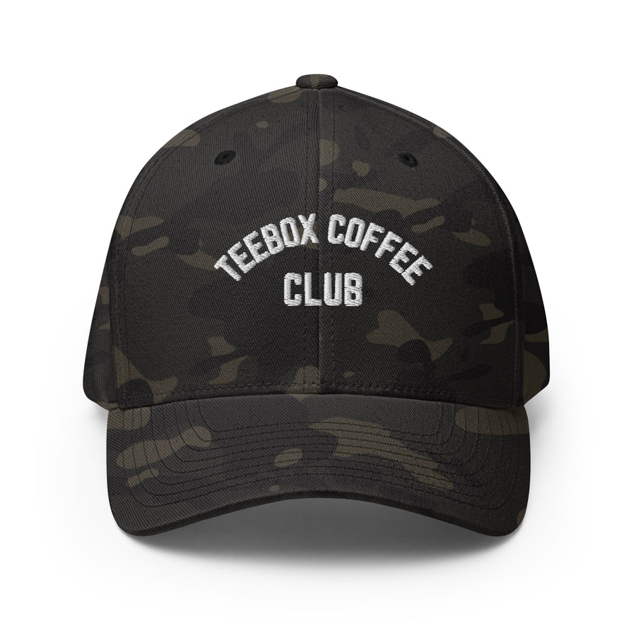 TeeBox Coffee Club Structured FlexFit Cap