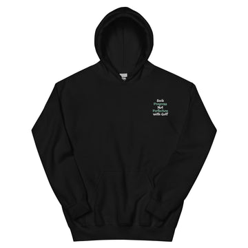 Progress with Golf, Perfection with Coffee Hoodie