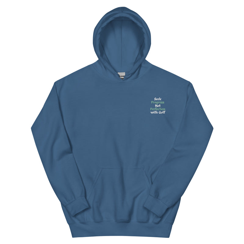 Progress with Golf, Perfection with Coffee Hoodie