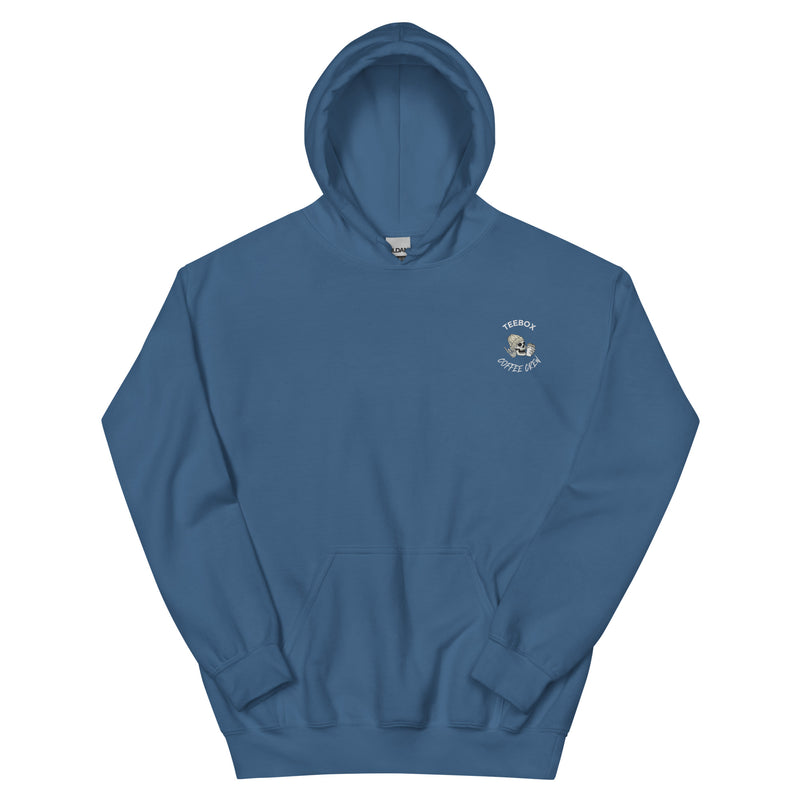 TeeBox Coffee Crew Luxury Skull Hoodie