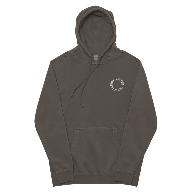 TeeBox Coffee Crew Premium Pigment-Dyed Hoodie