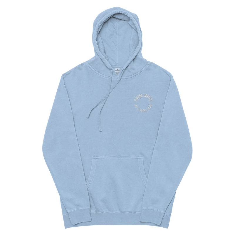 Sip & Swing Club Unisex Premium Pigment-Dyed hoodie