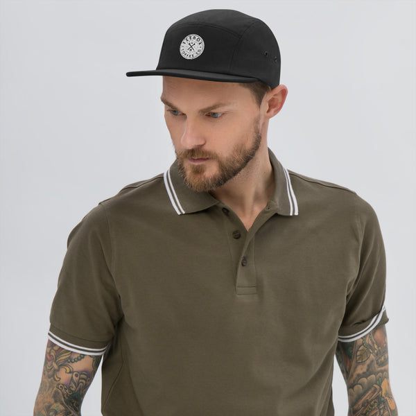 TeeBox Vintage Five Panel Cap